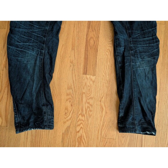 G-Star RAW Arc Zip 3D Slim Jeans Mens 30x32 Dark Denim Tapered Button Fly Pants - Picture 10 of 16